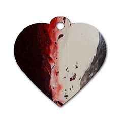 Armageddon Dog Tag Heart (two Sides) by WILLBIRDWELL