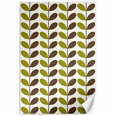 Leaf Plant Pattern Seamless Canvas 20  X 30 