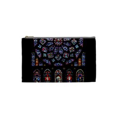 Rosette Cathedral Cosmetic Bag (small) by Pakrebo