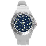 Twinkle Round Plastic Sport Watch (L) Front