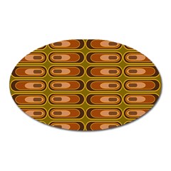 Zappwaits Retro Oval Magnet by zappwaits