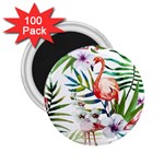 Rose flamingo 2.25  Magnets (100 pack) 