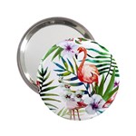 Rose flamingo 2.25  Handbag Mirrors