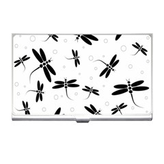 Dragonflies Pattern Business Card Holder