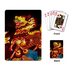 Dragon Lights Playing Cards Single Design