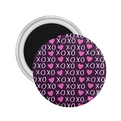 Xo Valentines Day Pattern 2 25  Magnets by Valentinaart