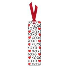 Xo Valentines Day Pattern Small Book Marks by Valentinaart