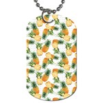 Pineapples pattern Dog Tag (One Side)