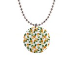 Pineapples pattern 1  Button Necklace