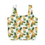 Pineapples pattern Full Print Recycle Bag (M)