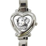 Dog Animal Domestic Animal Doggie Heart Italian Charm Watch