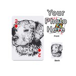 Dog Animal Domestic Animal Doggie Playing Cards 54 (Mini) Front - Diamond2