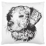 Dog Animal Domestic Animal Doggie Standard Flano Cushion Case (One Side)