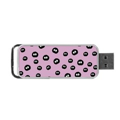 Totoro - Soot Sprites Pattern Portable Usb Flash (one Side) by Valentinaart