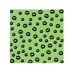 Totoro - Soot Sprites Pattern Small Satin Scarf (square) by Valentinaart