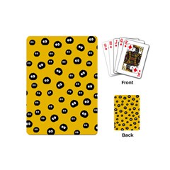 Totoro - Soot Sprites Pattern Playing Cards (mini) by Valentinaart