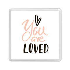 You Are Loved Memory Card Reader (square) by alllovelyideas