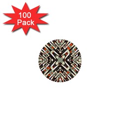 Arabic Backdrop Background Cloth 1  Mini Buttons (100 Pack) 