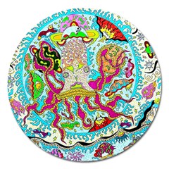 Supersonic Octopus Magnet 5  (round)