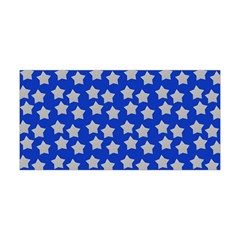 Silver Stars Royal Blue Yoga Headband by snowwhitegirl