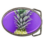 Pineapple Purple Belt Buckles
