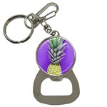 Pineapple Purple Bottle Opener Key Chains