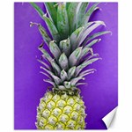 Pineapple Purple Canvas 11  x 14 
