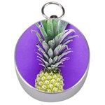 Pineapple Purple Silver Compasses