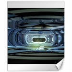 Spaceship Interior Stage Design Canvas 16  x 20 