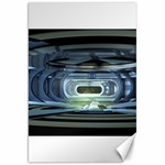 Spaceship Interior Stage Design Canvas 20  x 30 