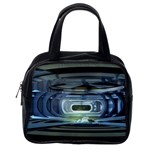 Spaceship Interior Stage Design Classic Handbag (One Side)