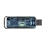 Spaceship Interior Stage Design Portable USB Flash (One Side)