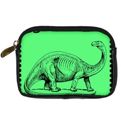 Dinoland Stamp - Digital Camera Leather Case by WensdaiAmbrose