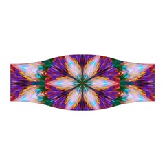 Seamless Abstract Colorful Tile Stretchable Headband by Pakrebo