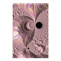 Fractal Tender Rose Cream Shower Curtain 48  X 72  (small)  by Pakrebo