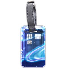 Tardis Space Luggage Tags (two Sides) by Sudhe