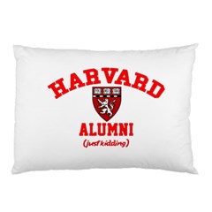Harvard Alumni Just Kidding Pillow Case (two Sides)