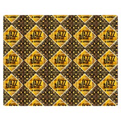 Jazz It Up Double Sided Flano Blanket (medium)  by ArtworkByPatrick