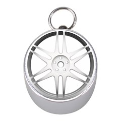 Wheel Skin Cover Mini Silver Compasses by Sudhe