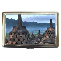 Borobudur Temple  Morning Serenade Cigarette Money Case by Sudhe