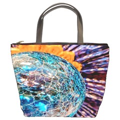 Multi Colored Glass Sphere Glass Bucket Bag by Sudhe