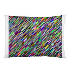 Waves Background Wallpaper Stripes Pillow Case (two Sides)