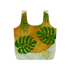 Leaf Leaves Nature Green Autumn Full Print Recycle Bag (s) by Sudhe