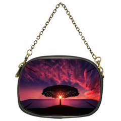 Flight Landscape Nature Sky Chain Purse (one Side) by Sudhe