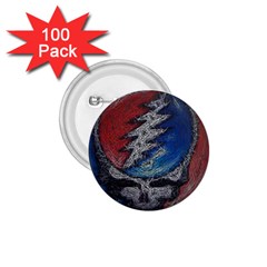 Grateful Dead Logo 1 75  Buttons (100 Pack) 