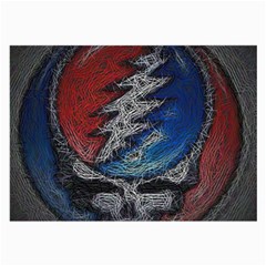 Grateful Dead Logo Large Glasses Cloth (2-side) by Sudhe