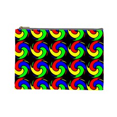 Swirls Pattern Seamless Wallpaper Cosmetic Bag (large)