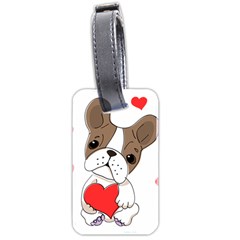 Animation Dog Cute Animate Comic Luggage Tags (two Sides) by Sudhe
