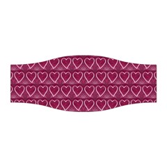 Heart Shaped Print Design Stretchable Headband by dflcprintsclothing