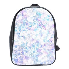 Blossom In A Hundred - School Bag (xl) by WensdaiAmbrose